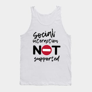 Social distancing Tank Top